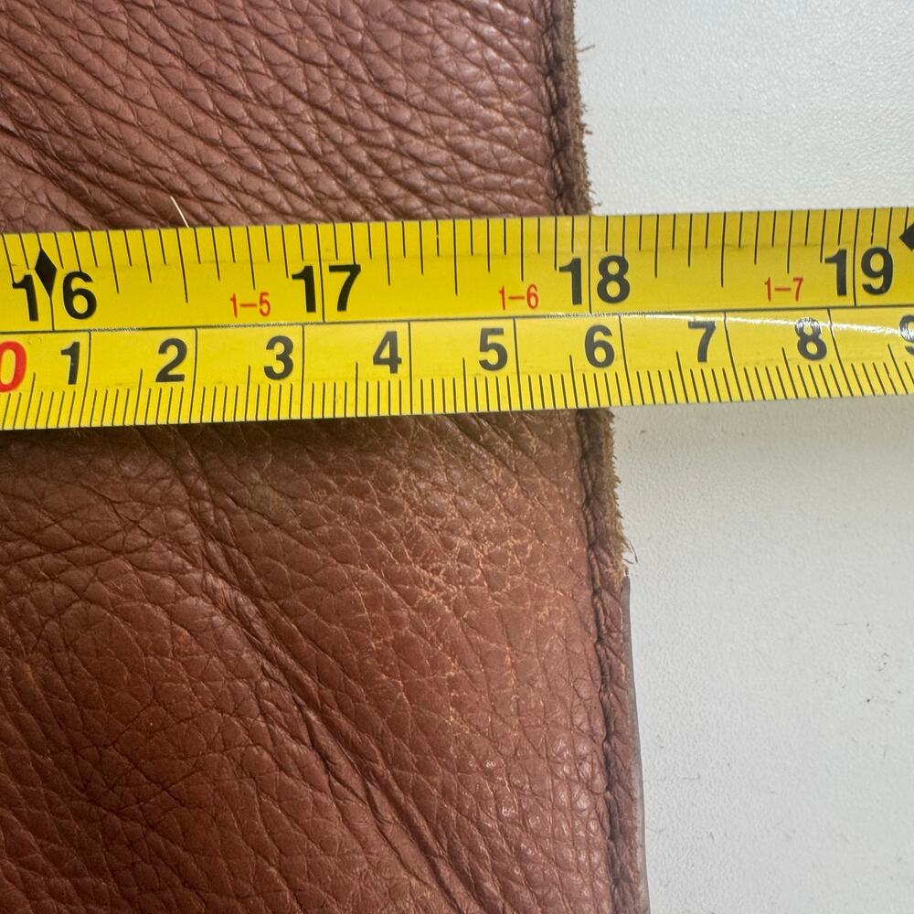 Botkier Brown Leather Tote Bag Pebbled Leather Zipper Detail Snap Soho Read - Picture 11 of 14